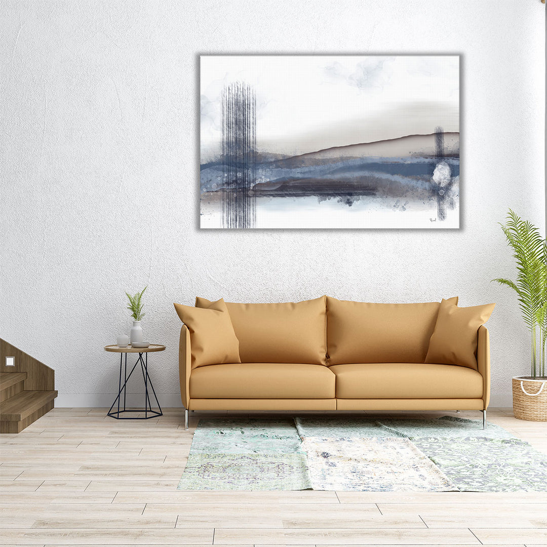 Large wall art abstract watercolor painting