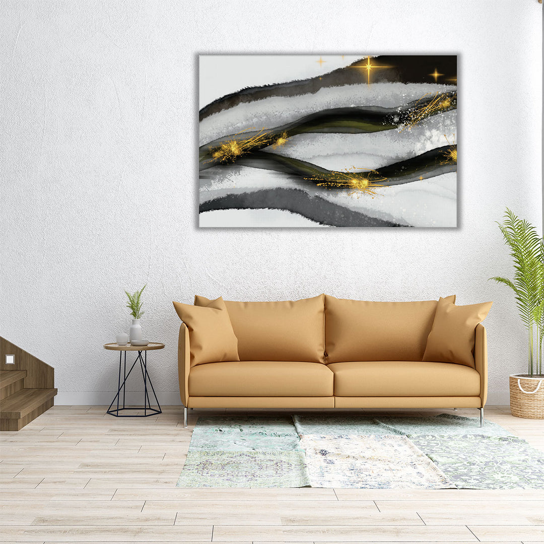 36×24 monochrome canvas print