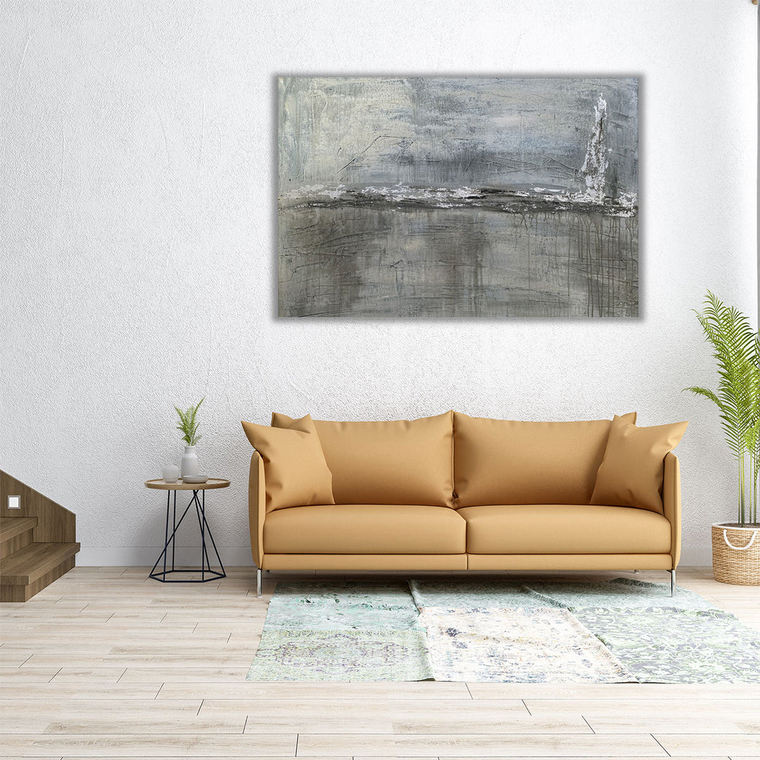 24x16 silver leaf landscape canvas print