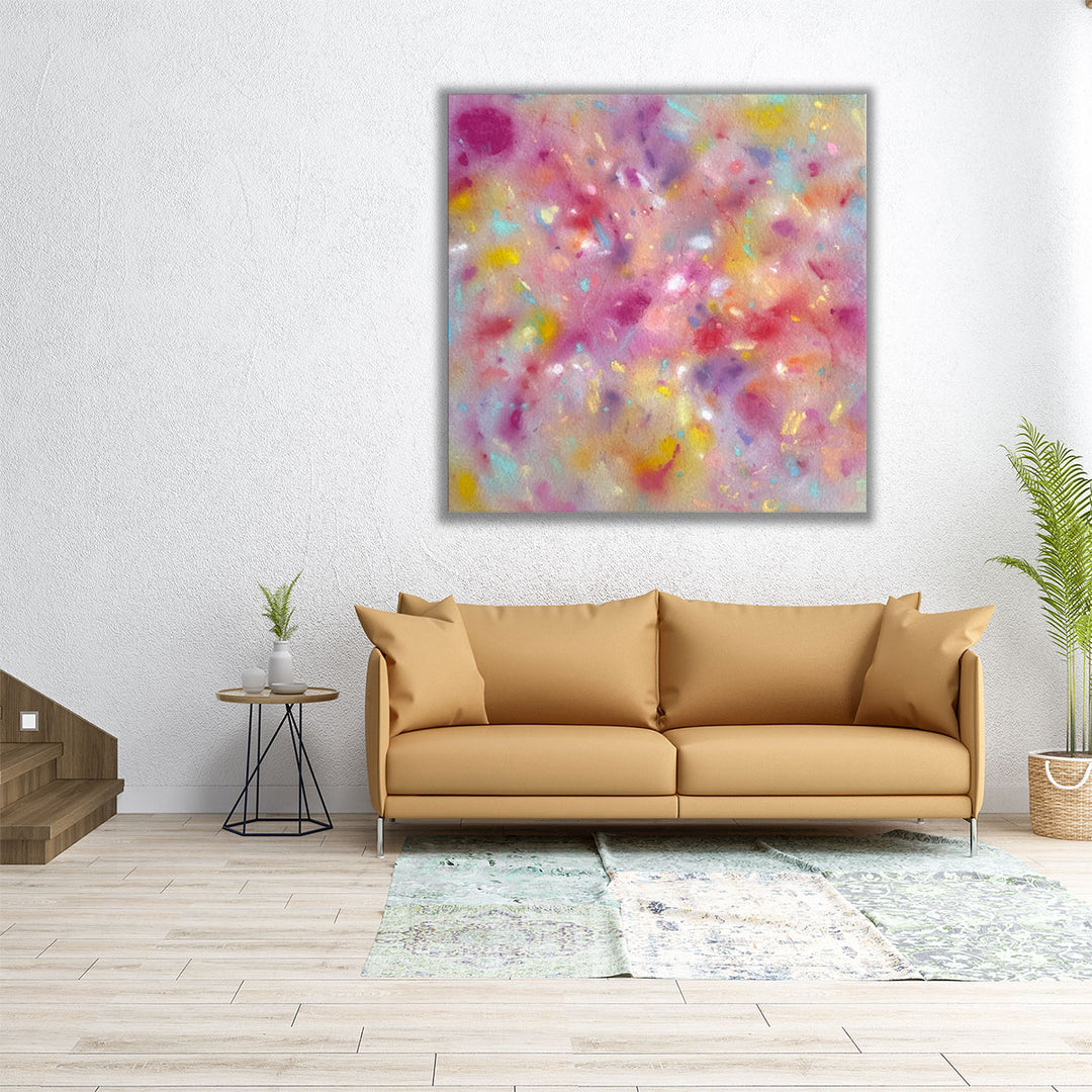 30x30 canvas art vibrant modern display