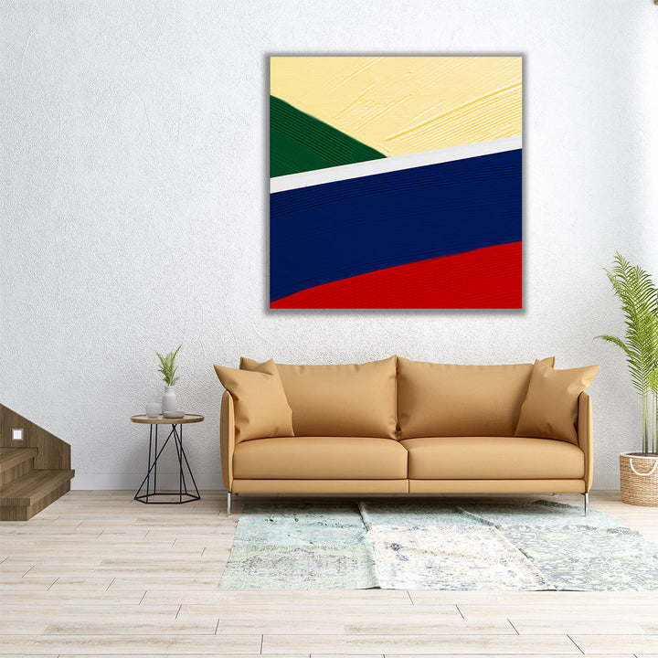 24x24 canvas print bold color accent