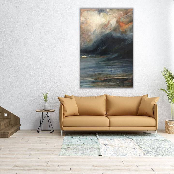Bedroom wall art modern abstract design