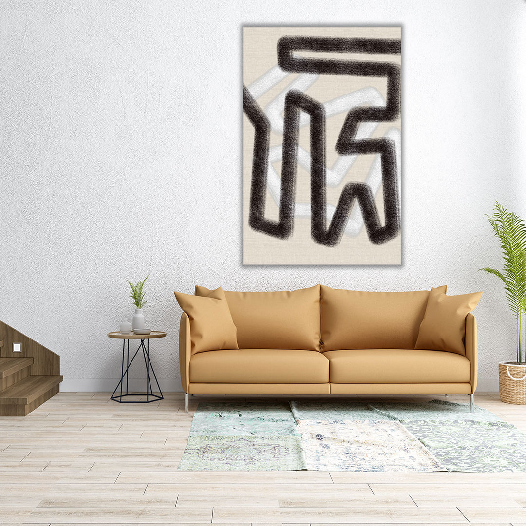 24x36 canvas geometric abstract wall art