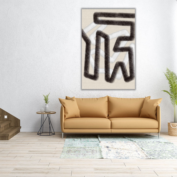24x36 canvas geometric abstract wall art