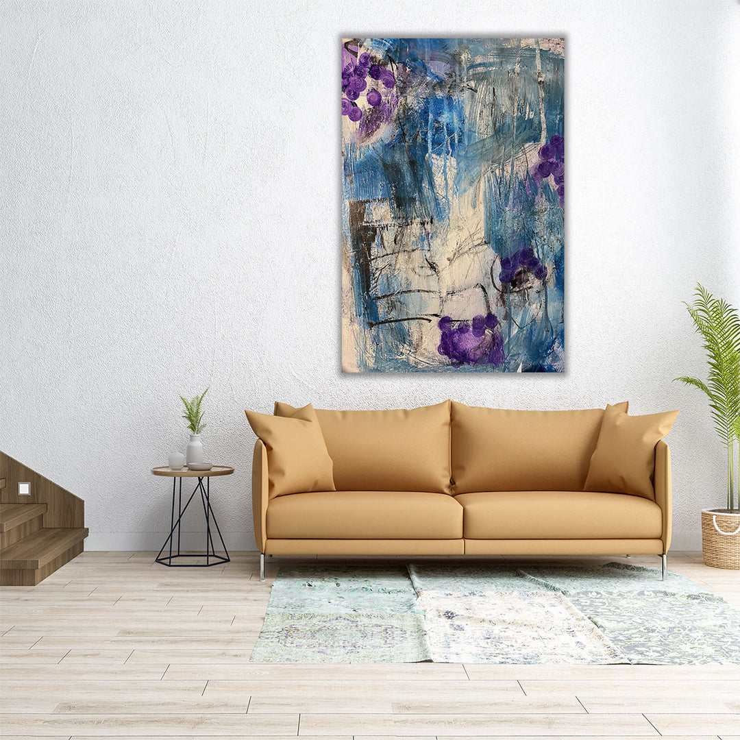 24x36 purple abstract canvas print