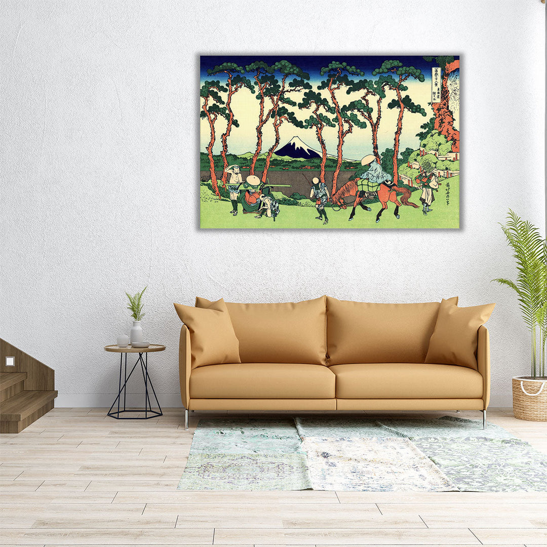 Hodogaya On The Tokaido - Canvas Print Wall Art