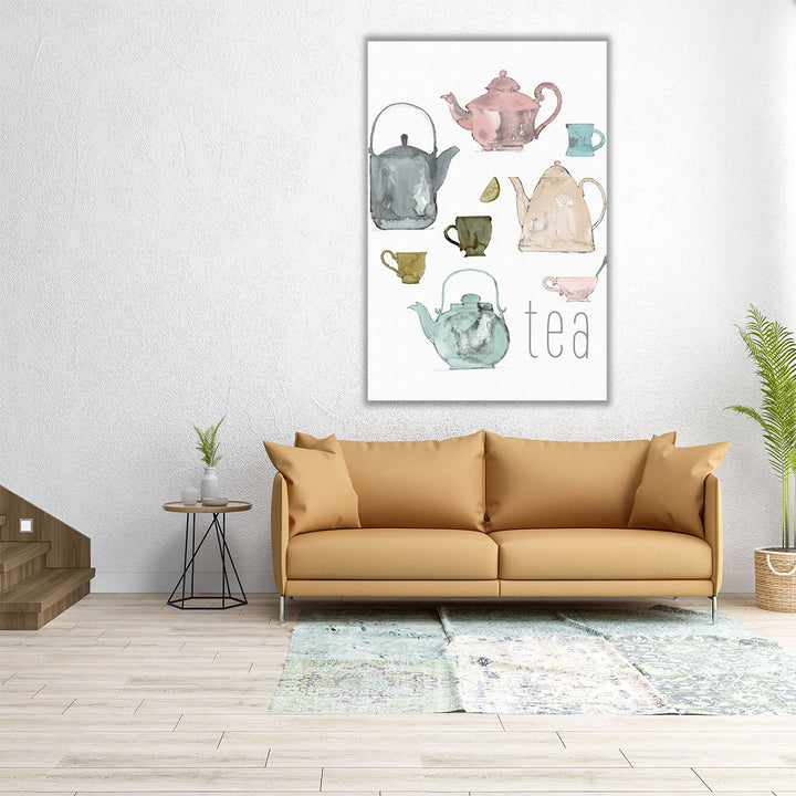 large kitchen art – white background minimalist