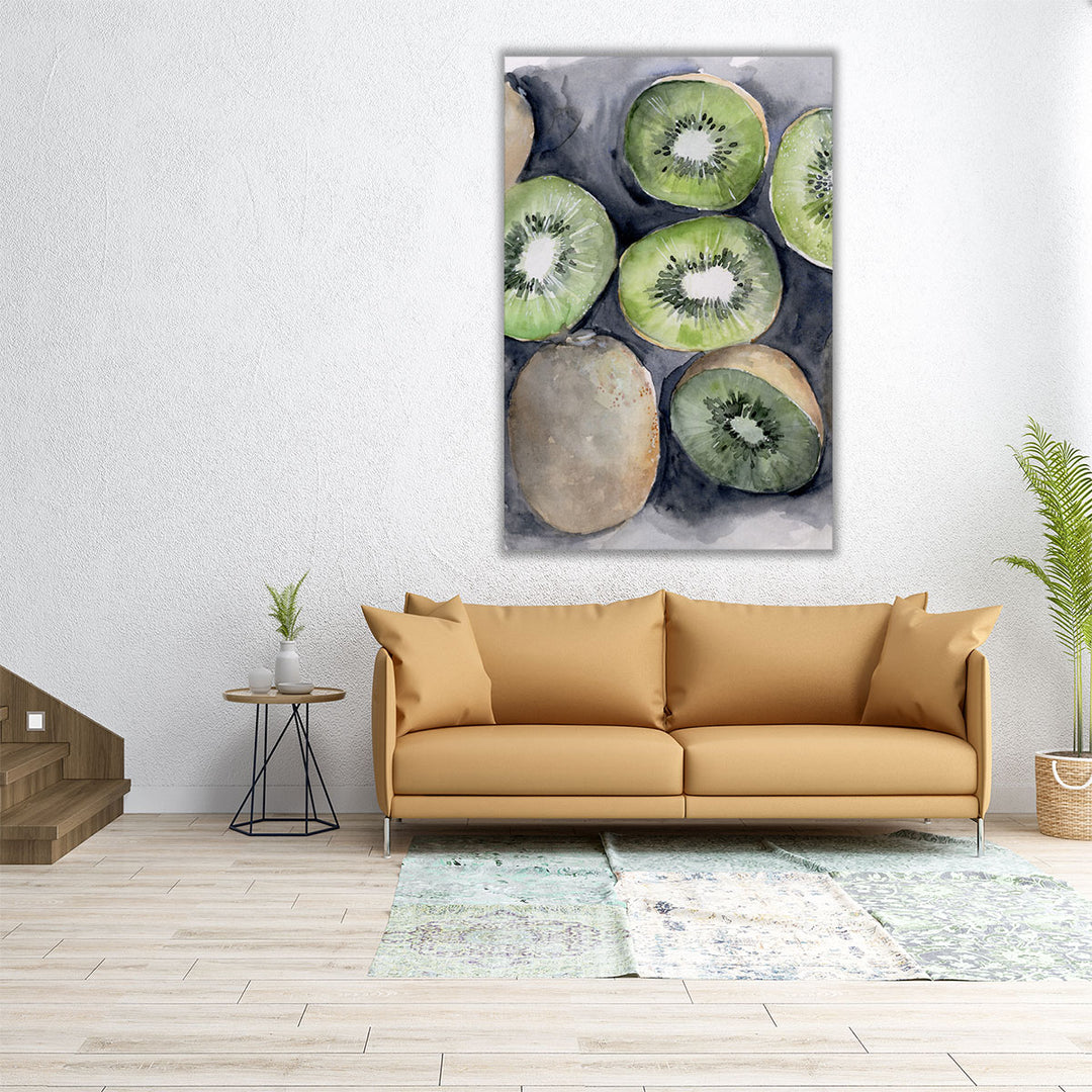 large kitchen art – statement-sized fruit piece