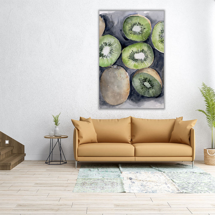 large kitchen art – statement-sized fruit piece