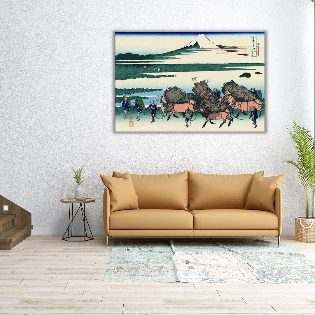 60x40 canvas with mountain, animal, and scenic views