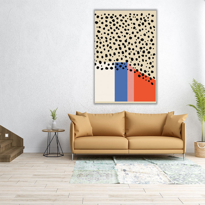 24x36 canvas art multicolor abstract contemporary print