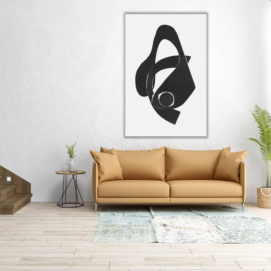 Gizmo II Black and White - Canvas Print Wall Art