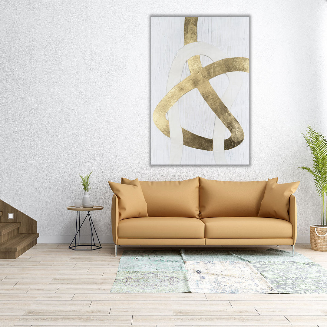 24x36 canvas geometric art vibrant gallery display