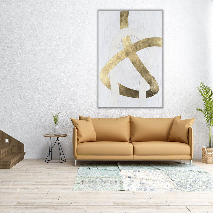 24x36 canvas geometric art vibrant gallery display