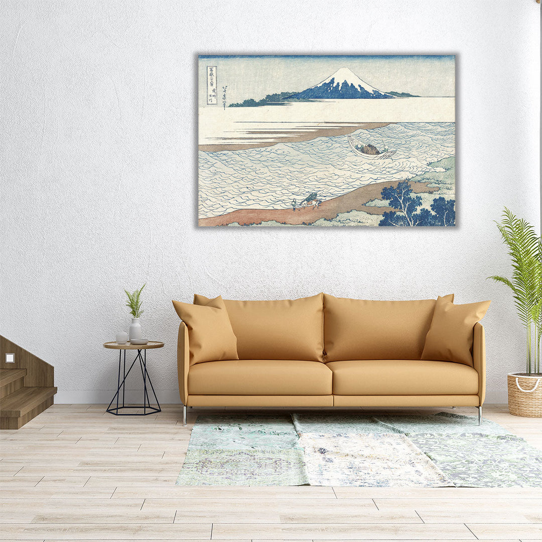The Jewel River in Musashi Province, 1830–1833 - Canvas Print Wall Art