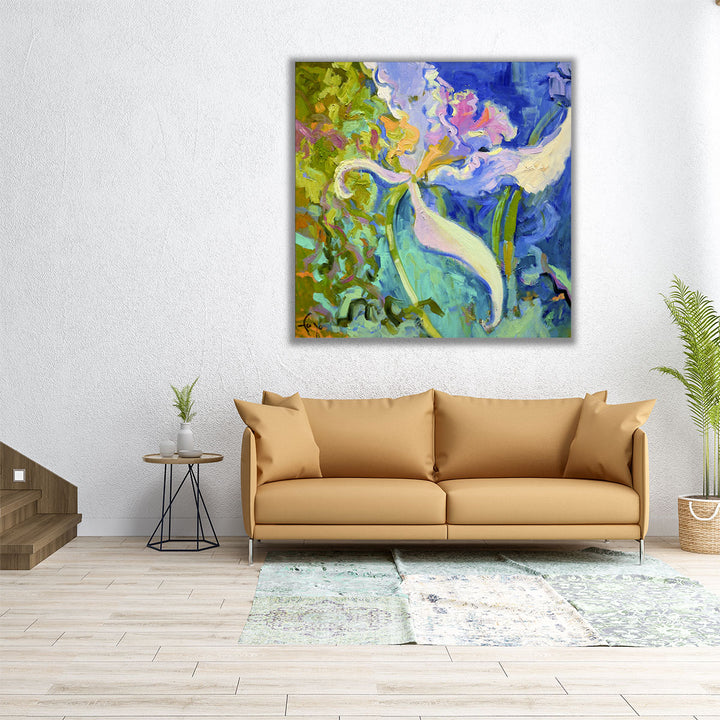 Orchid House I - Canvas Print Wall Art