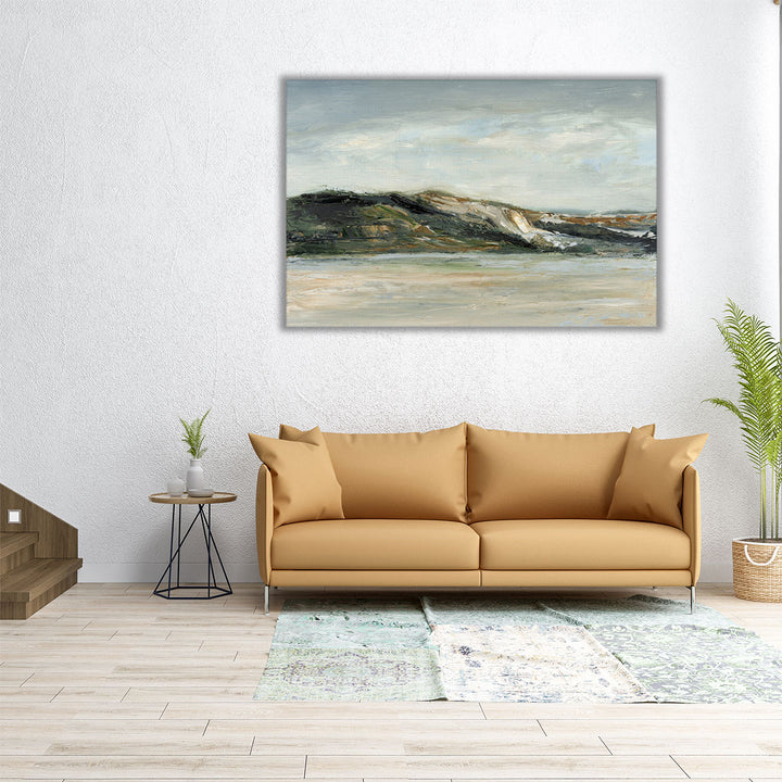 36x24 abstract mountain landscape wall art