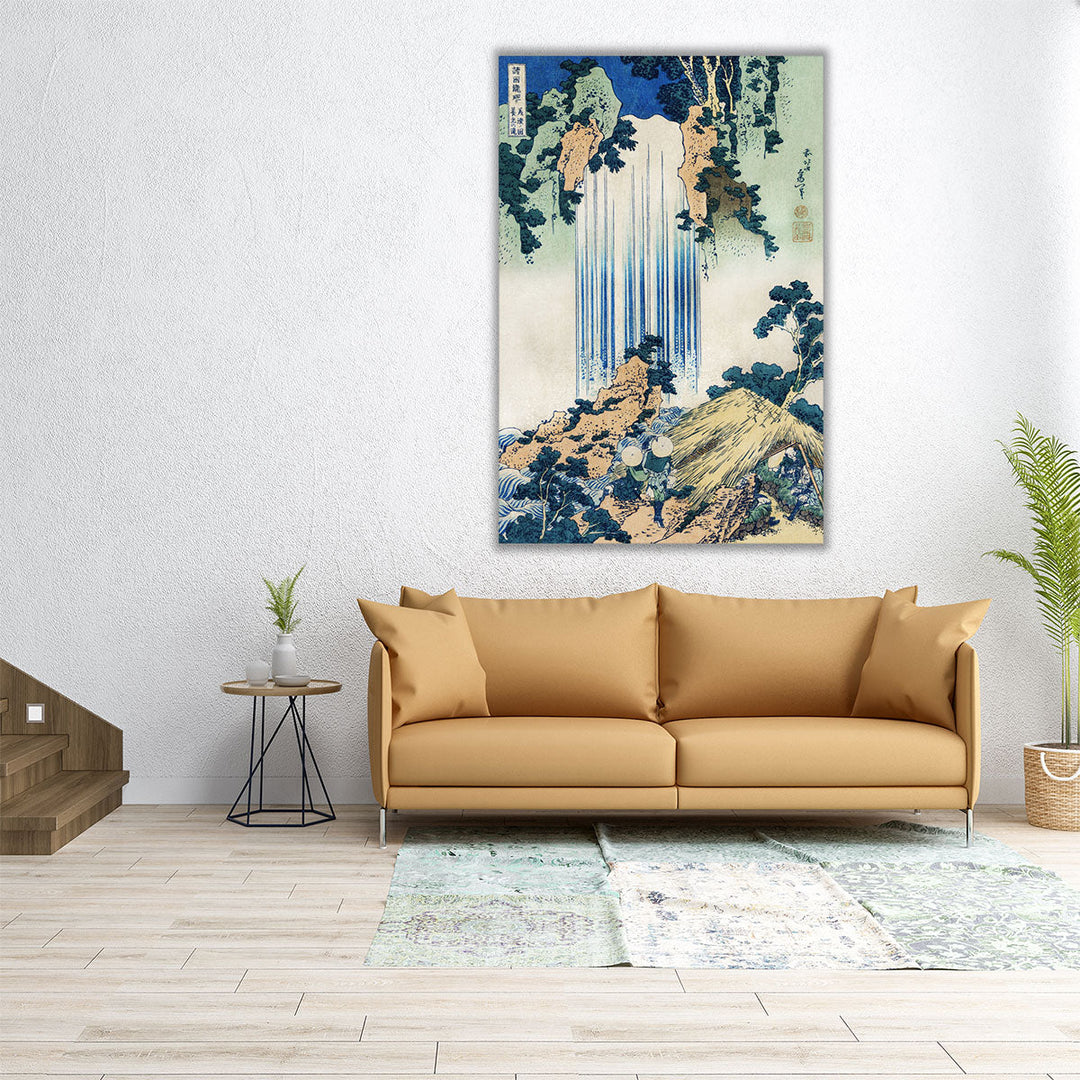 Yoro Waterfall in Mino Province, 1760-1849 - Canvas Print Wall Art
