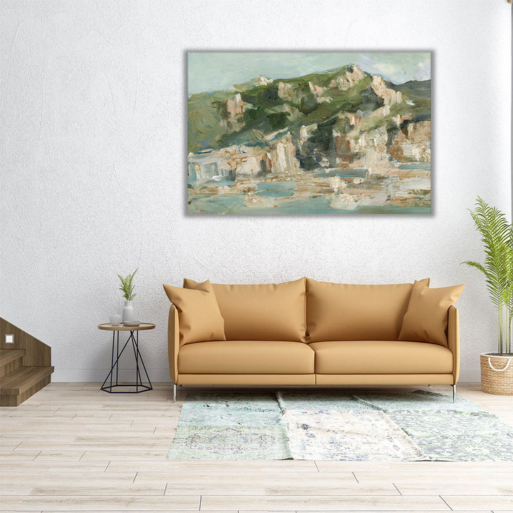 30x20 abstract rocky landscape canvas print