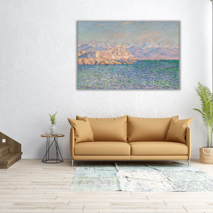 36x24 Canvas Print – blended mountain and ocean scene