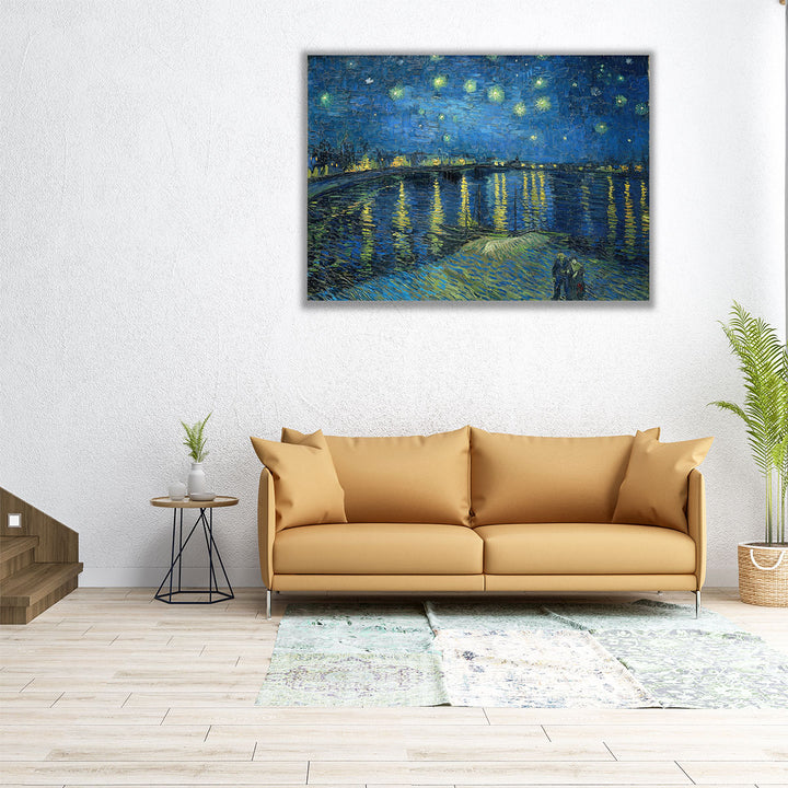 Starry Night Over the Rhone, 1888 - Canvas Print Wall Art