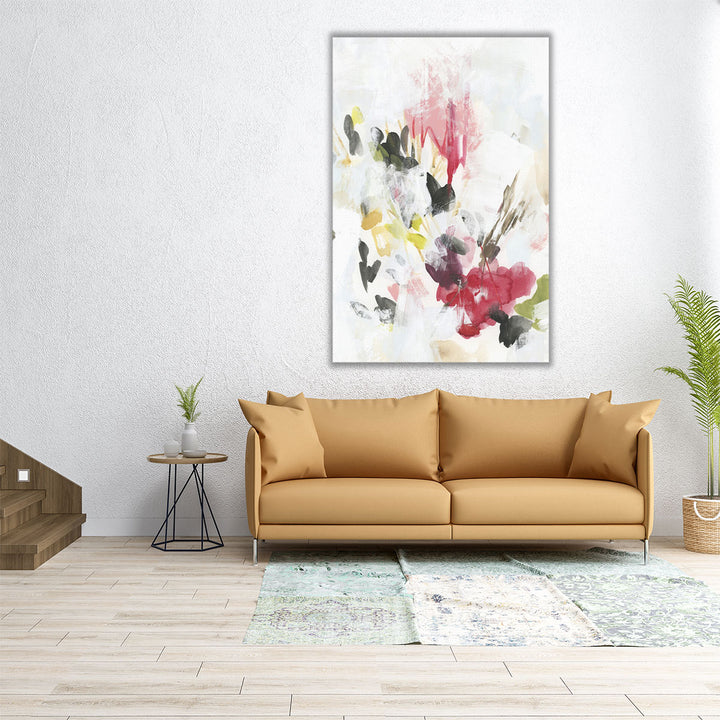 24x36 white neutral abstract canvas print