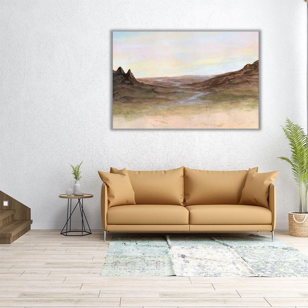 36x24 brown landscape wall art print