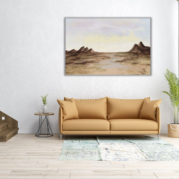 36x24 brown scenic landscape wall art