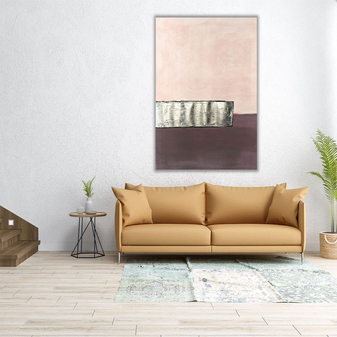 24x36 wrapped canvas minimalist design print