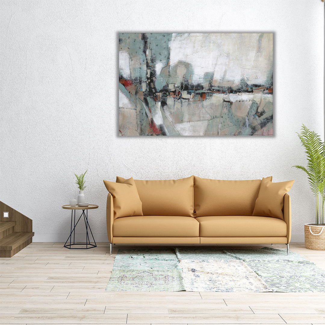 Embellished Patchwork II - Canvas Print Wall Art