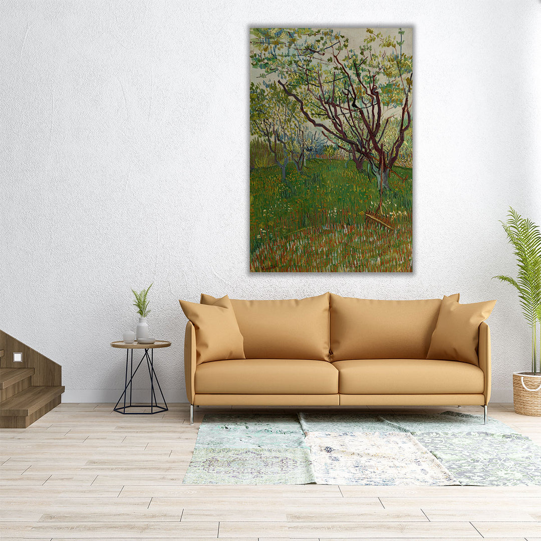 The Flowering Orchard, 1888 - Canvas Print Wall Art