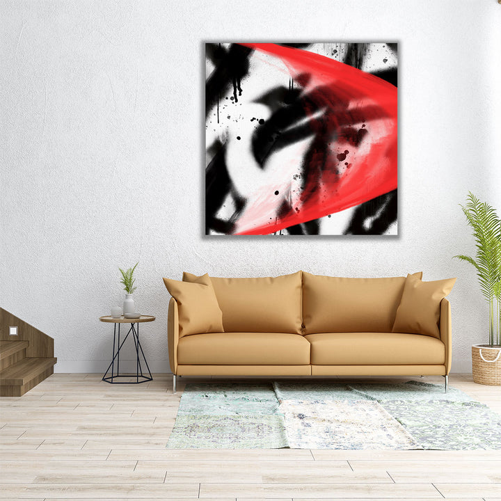 24x24 wrapped canvas prints display focal