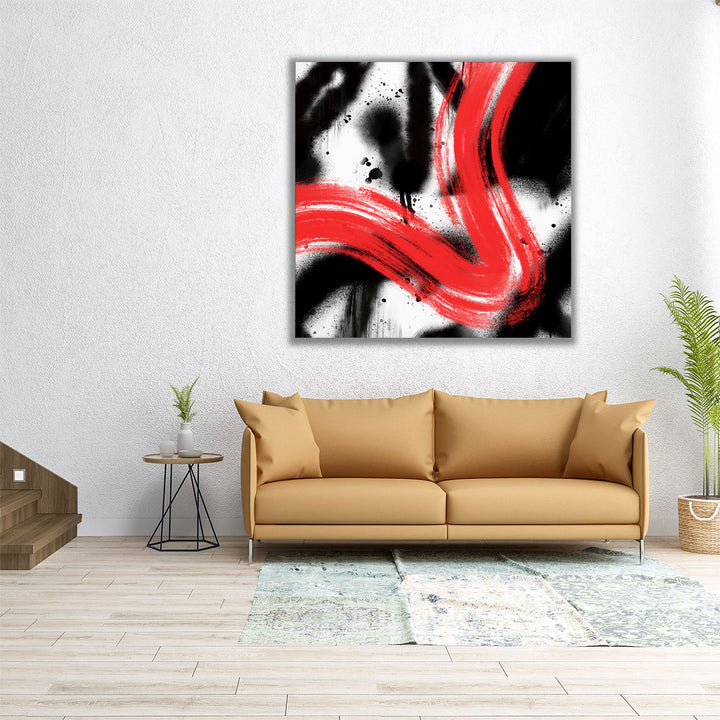 24x24 wrapped canvas abstract print artwork