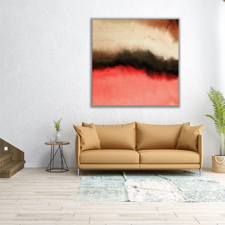 24x24 wrapped canvas abstract modern print