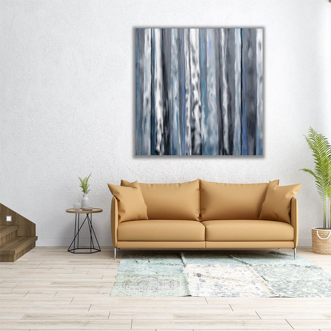 Forest Of Blue - Canvas Print Wall Art
