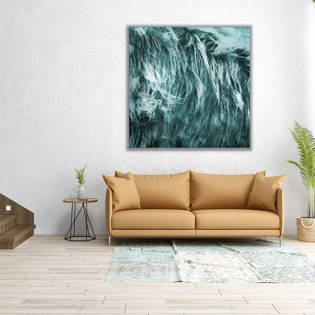 Iceberg Teal - Canvas Print Wall Art