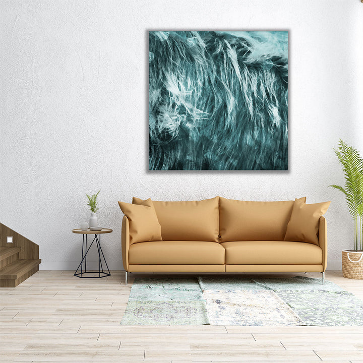 Iceberg Teal - Canvas Print Wall Art