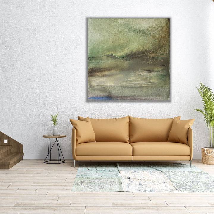 Primordial Vista Neutral - Canvas Print Wall Art