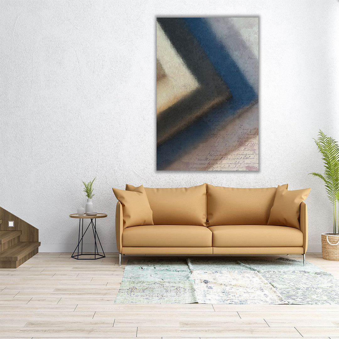 24x36 canvas art neutral gray textured print
