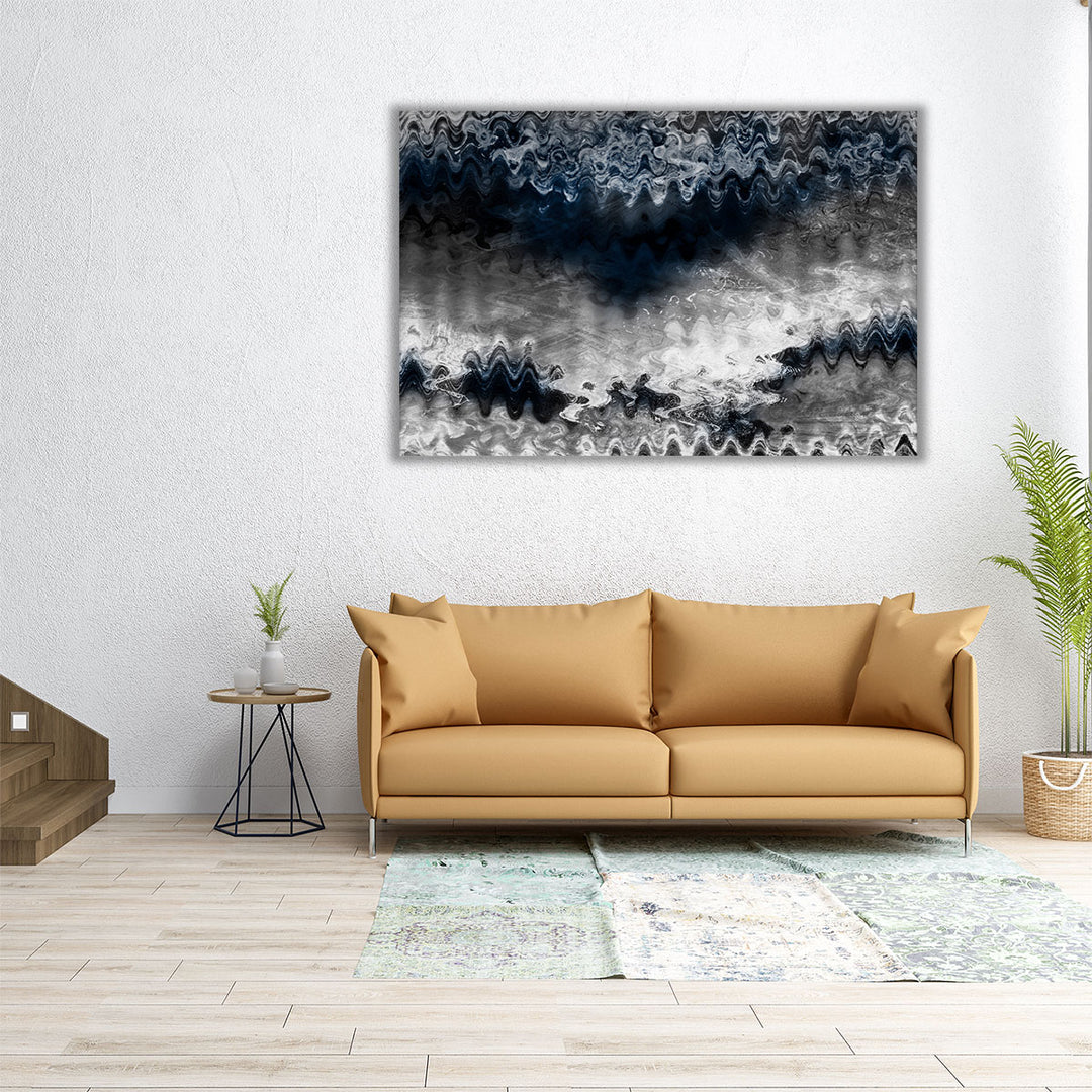 36x24 canvas museum-quality indigo art