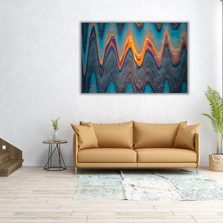 36x24 wrapped canvas abstract colorful piece