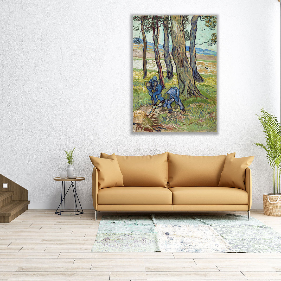 The Diggers, 1889 - Canvas Print Wall Art