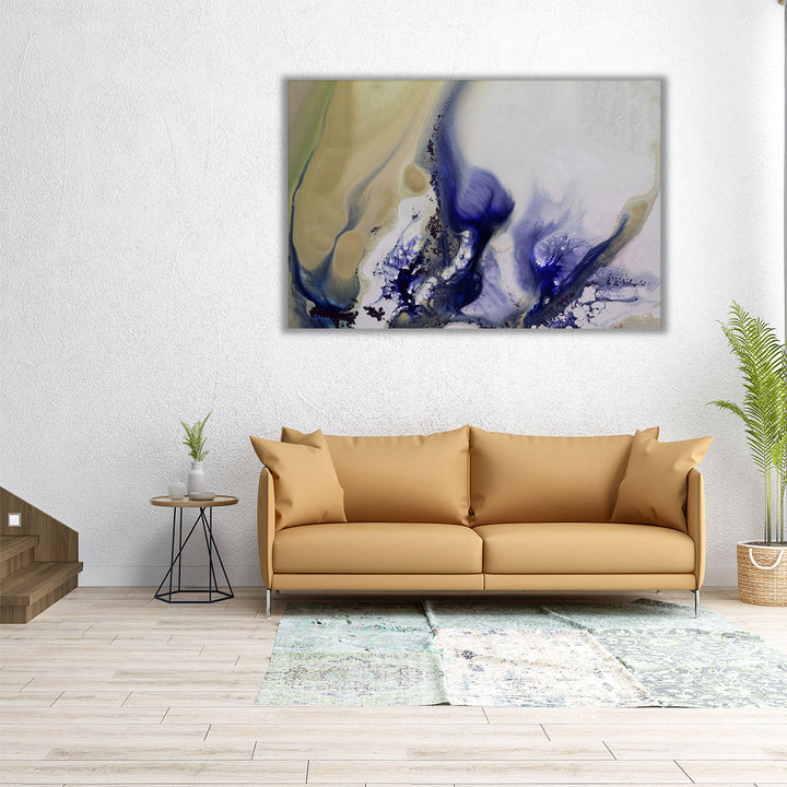 Whirls Of The Waterscape - Canvas Print Wall Art