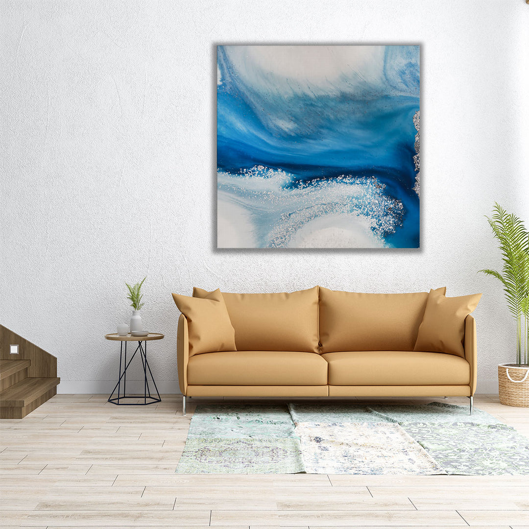 Shallow Chanel Square 1 - Canvas Print Wall Art