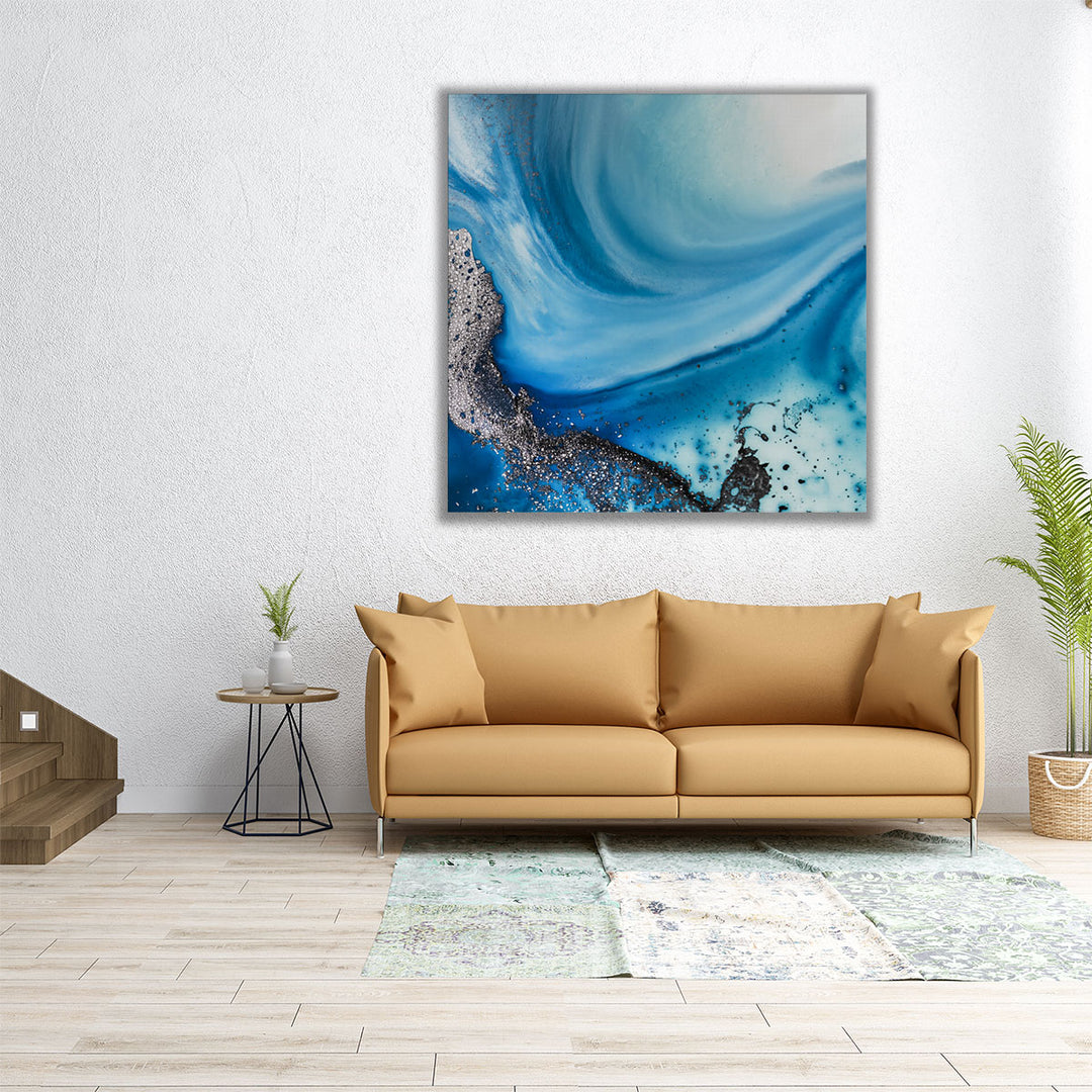 Shallow Sea Square 2 - Canvas Print Wall Art