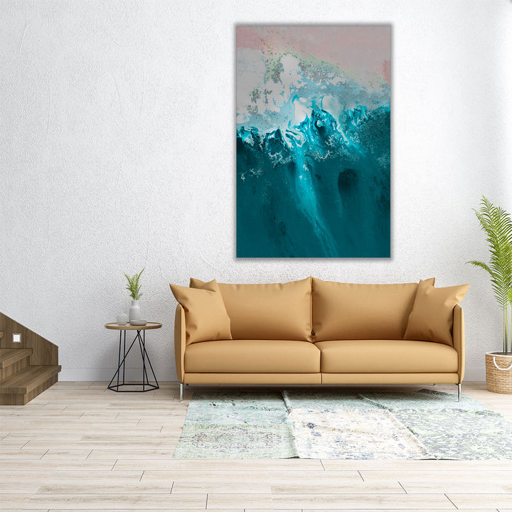 Drop off Trickle - Canvas Print Wall Art