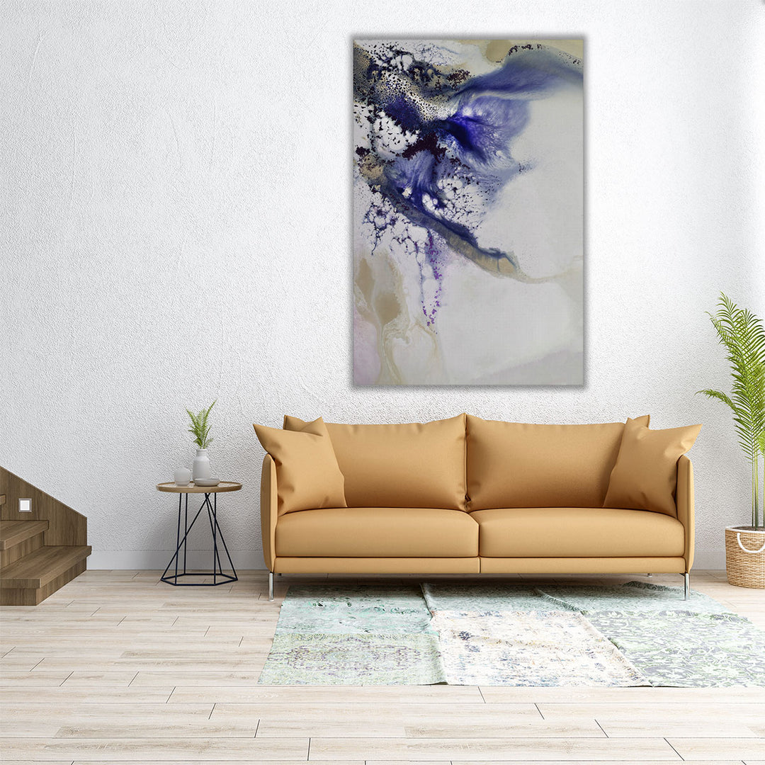 Indigo Rhapsody 2 - Canvas Print Wall Art