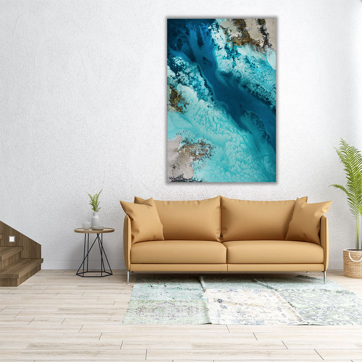 Salt Water Passage - Canvas Print Wall Art