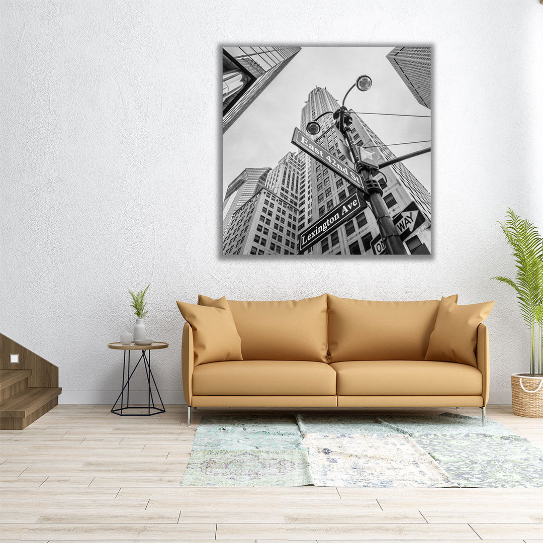 Chrysler Building in New York City - Canvas Print Wall Art