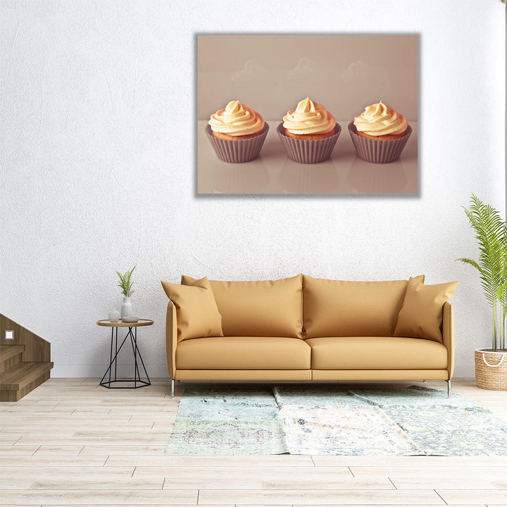 large kitchen art – neutral dessert scene